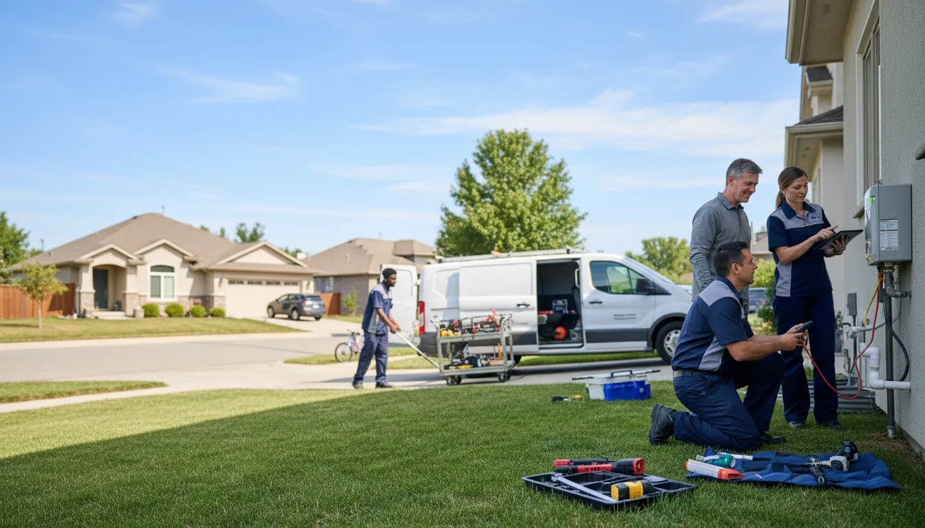 Tankless water heater service in Franklin, TN